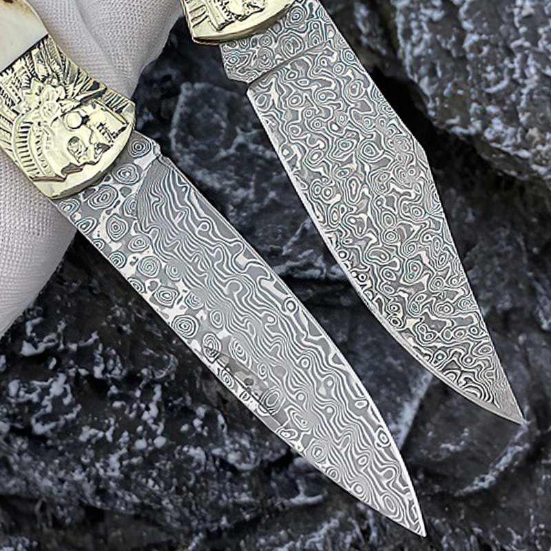 Native American folding knife