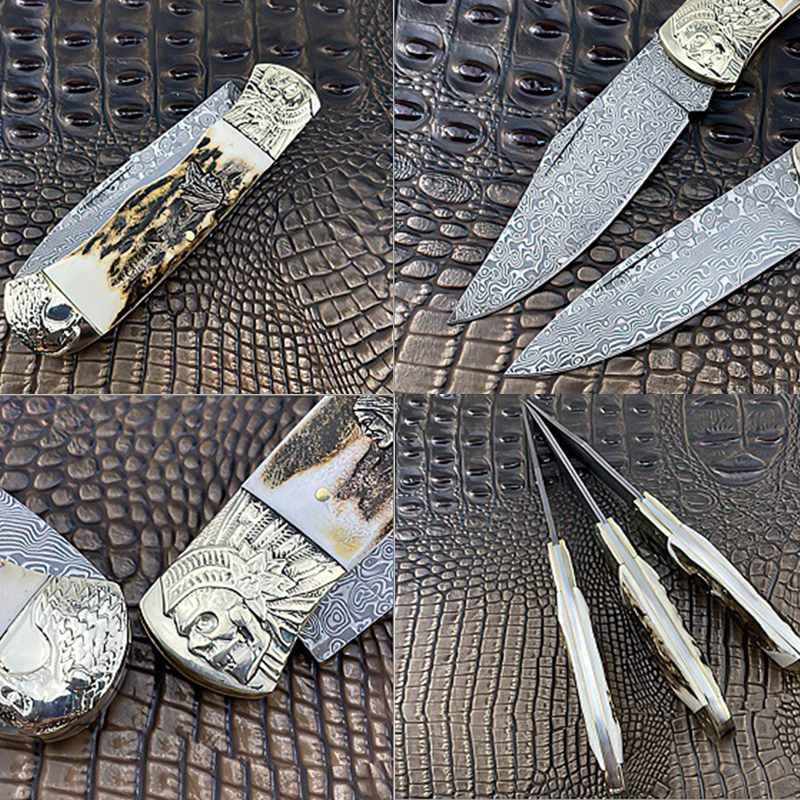 Native American folding knife